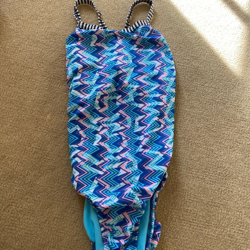 Size 34 Dolfin Ugly training suit with open back